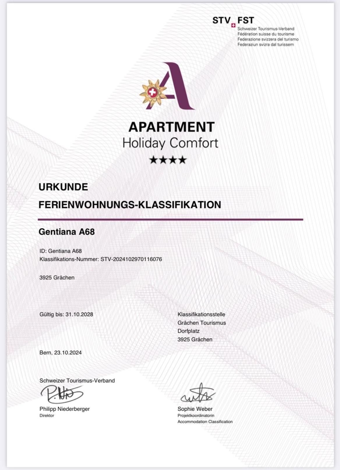 Haus Gentiana A Apartment เกรเชิน ภายนอก รูปภาพ